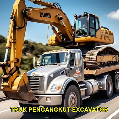 Truk Pengangkut Excavator Terbaik untuk Proyek Anda